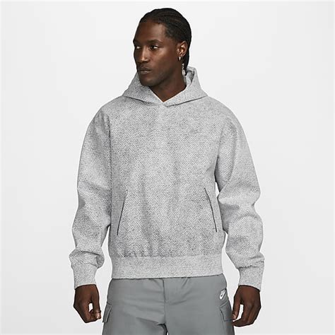 roter nike hoodie herren